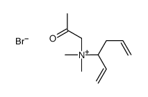 hexa-1,5-dien-3-yl-dimethyl-(2-oxopropyl)azanium,bromide结构式