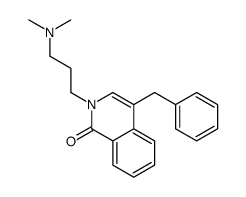 4-benzyl-2-[3-(dimethylamino)propyl]isoquinolin-1-one Structure