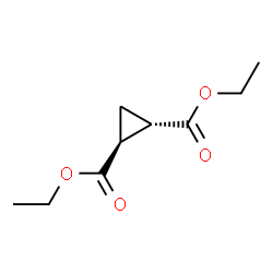 (1S,2S)-二乙基环丙烷-1,2-二甲酸基酯结构式