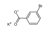 potassium 3-bromobenzoate Structure