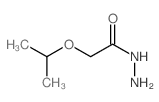 2-异丙氧基乙酰肼盐酸盐结构式