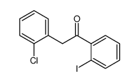 2-(2-CHLOROPHENYL)-2'-IODOACETOPHENONE结构式