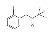 1,1,1-三氟-3-(2-碘苯基)-2-丙酮结构式