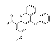 2-methoxy-4-nitro-9-phenoxyacridine Structure