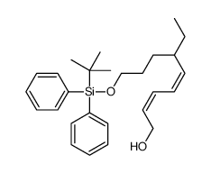 9-[tert-butyl(diphenyl)silyl]oxy-6-ethylnona-2,4-dien-1-ol Structure