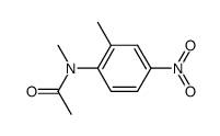 acetic acid-(2,N-dimethyl-4-nitro-anilide)结构式