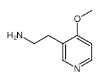 2-(4-Methoxy-pyridin-3-yl)-ethylamine结构式