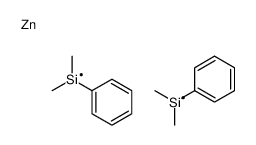 dimethyl(phenyl)silicon,zinc结构式