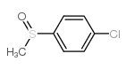 对-氯苯基甲基亚砜结构式