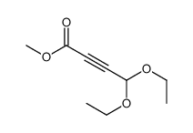 4,4-二乙氧基-2-丁炔酸甲酯结构式