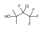 3-chloro-3,4,4,4-tetrafluoro-2-methylbutan-2-ol Structure