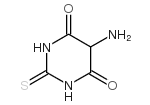5-氨基-2-硫代巴比妥酸结构式
