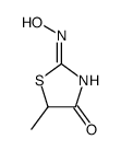 5-methyl-thiazolidine-2,4-dione 2-oxime Structure