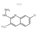 7-Bromo-2-hydrazino-3-methylquinoline hydrochloride picture
