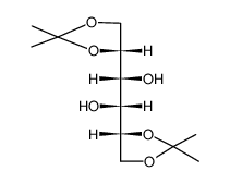 1,2:5,6-di-O-isopropylidene-D-mannitol结构式