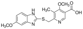 Omeprazole sulfide 5-carboxylic acid Structure