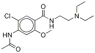 N-乙酰基甲氧氯普胺-d3结构式