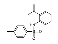 4-methyl-N-(2-prop-1-en-2-ylphenyl)benzenesulfonamide Structure