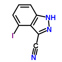 4-Iodo-1H-indazole-3-carbonitrile picture