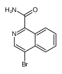 4-bromoisoquinoline-1-carboxamide结构式