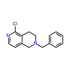 2-Benzyl-5-chloro-1,2,3,4-tetrahydro-2,6-naphthyridine structure