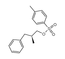 (S)-2-methyl-3-phenylpropyl 4-methylbenzenesulfonate Structure