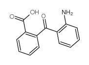2'-氨基二苯甲酮-2-甲酸结构式