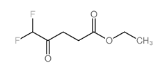 5,5-二氟-4-氧代戊酸乙酯结构式