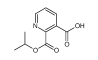 2,3-Pyridinedicarboxylic acid, 2-(1-Methylethyl) ester Structure
