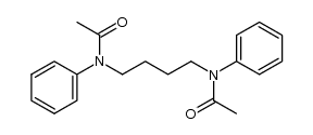 N,N'-butanediyl-bis-acetanilide结构式