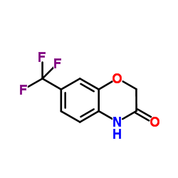 7-(三氟甲基)-2H-苯并[b][1,4]噁嗪-3(4H)-酮结构式