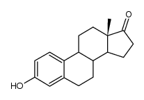 (9β)-3-Hydroxyestra-1,3,5(10)-trien-17-one Structure