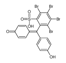 3,4,5,6-Tetrabromophenolsulfonphthaleine Structure
