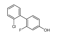 4-(2-chlorophenyl)-3-fluorophenol结构式