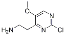 (2-Chloro-5-Methoxy-pyriMidin-4-yl)-ethyl-aMine结构式