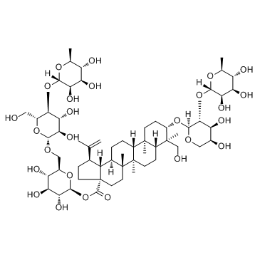白头翁皂苷B4结构式