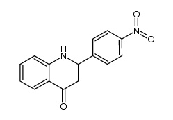 2-(4'-nitrophenyl)-2,3-dihydro-4(1H)-quinolinone Structure