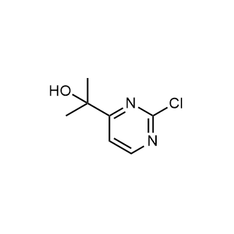 2-(2-氯嘧啶-4-基)丙烷-2-醇结构式