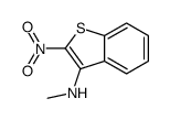 N-methyl-2-nitro-1-benzothiophen-3-amine结构式