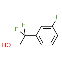 2,2-difluoro-2-(3-fluorophenyl)ethan-1-ol Structure