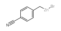4-cyanobenzylzinc bromide Structure