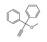 (1-methoxy-1-phenylprop-2-ynyl)benzene结构式