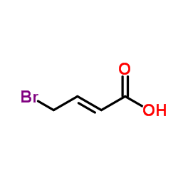 4-溴代巴豆酸结构式