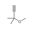 3-methoxy-3-methylbut-1-yne Structure