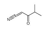 1-diazo-3-methylbutan-2-one结构式