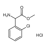 D(+)-Chloro phenyl glycine methylester structure