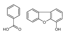 benzoic acid,dibenzofuran-4-ol结构式
