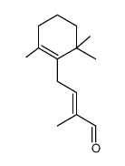 (E)-2-methyl-4-(2,6,6-trimethyl-1-cyclohexenyl)-2-butenal结构式