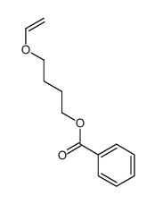 4-ethenoxybutyl benzoate Structure