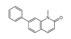 Carbostyril, 1-methyl-7-phenyl- (8CI) Structure